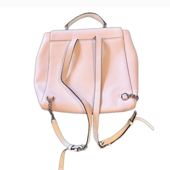 DKNY Cream Backpack with Silver Hardware & Finishing, NWOT - Picture 3 of 5